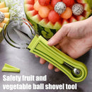 4 in 1 Steel Fruit Carving Tools Watermelon Ball Digging Spoon U0S5