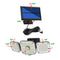 LED Wall-Mounted Solar 3 Head Motion Sensor Garden Outdoor Light (186LED) Newly