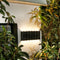Outdoor LED Solar Light Waterproof Adjustable Wall Panel Light (Warm Light)