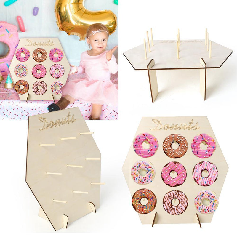 Wedding Donuts Rack Dessert Cake Display Holder Kids Birthday Party Decoration