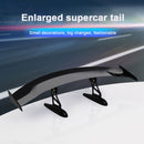 Car Styling Tail Wing Decoration Air Deflector Rear Trunk Spoiler (Black)