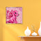 DIY 5D Full Drill Round Diamond Painting Kit Pink Dinosaur Drawing Home Decor