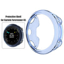 Soft Transparent TPU Case for Garmin Forerunner 45 Protector Cover Frame Shell