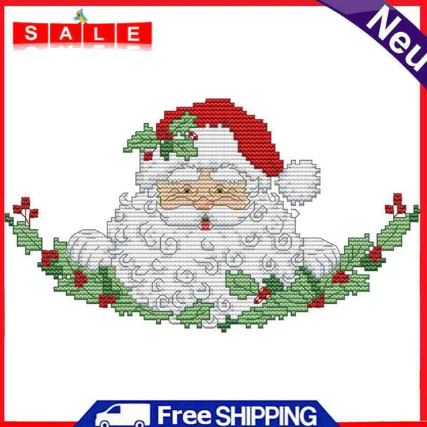 14CT Stamped Cartoon DIY Cloth Counted Cross Stitch Kit Needlework Home Decor