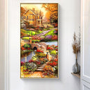 Idyllic 5D DIY Full Round Drill Diamond Painting Embroidery Cross Stitch Gi