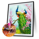 5D Peacock Diamond Painting Embroidery DIY Cross Stitch Home Decor