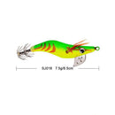 Fishing Lure Hard Bait Shrimp Wooden Fishing Wobbler Squid Jig Artificial Baits