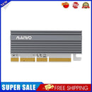 MAIWO M.2 NVME SSD to PCIE 3.0 X16 Adapter LED Expansion Riser Card (KT058)