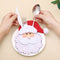 Dinnerware Cover Tableware Decoration Gift Bag Santa Claus Christmas Folk Bag