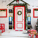 Christmas Nutcracker Soldier Banner Merry Christmas Decorations for Outdoor