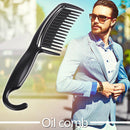 Professional Hair Comb Antistatic Curved Hook Barber Salon Styling Brush To