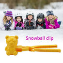 Winter Bear Shaped Snowball Maker Clip Snowball Fight Tool Play Fun Sports