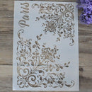 Alphabet DIY Craft Stamp Layering Stencils Scrapbooking Embossing Template