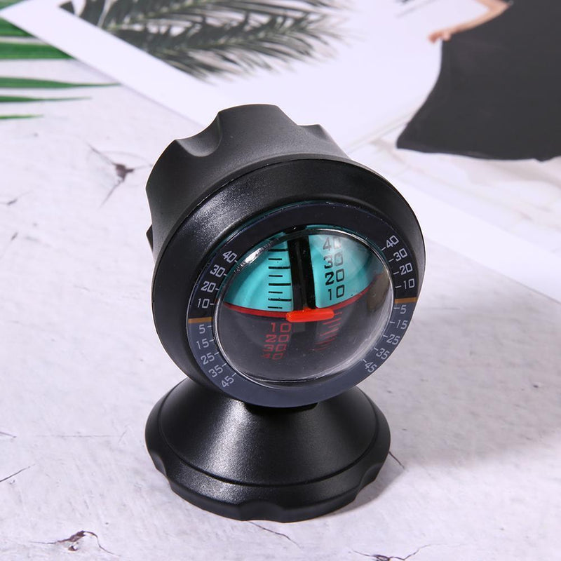Ahomi Multifunction Car Inclinometer Level Tilt Gauge Indicator Slope Meter Degree
