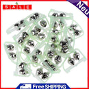 20Pcs Set Fluorescent Fishing Rod Tip Clip Twin Bell Fish Bite Alarm Ale