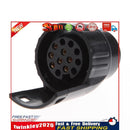 Converter 13 Pin Trailer Caravan Plug Adapter To 7 Pin Towbar Socket Newly