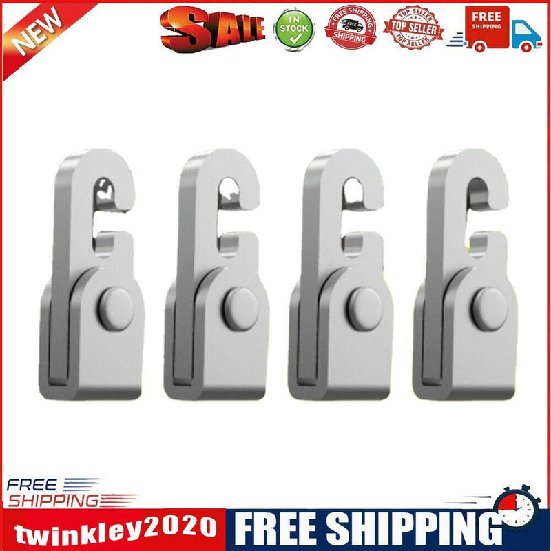 4pcs Automatic Lock Hooks Free Knot Outdoor Camping Tent Self-locking Hooks