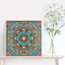DIY 5D Mandala Flower Part Drill Special Shape Diamond Painting Kit (UP151)