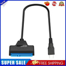Type-C to SATA 7+15 Pin 2.5 inch External SSD HDD Hard Drive Adapter Cables