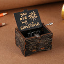 Wooden Music Box, Hand Crank Engraved Musical Box, Valentine Gifts (2)