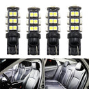 Bulbs 3528 25SMD License Plate Light Dome Map Car LED Reading Bulbs T10 W5W