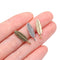 DIY Finding Jewelry Bracelet Beads Necklace Pendant Small Charm Feather Leaf