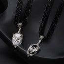 Party Charm Gift Gothic Cameo Black Bat Pendant Chain Necklace Velvet Choker
