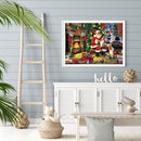 Santa Claus Christmas Tree 5D DIY Diamond Painting Kits Full Round Drill Decor