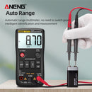 ANENG AN113A Auto Range Digital Multimeter 4000 Count Voltmeter (Black) Newly