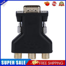 VGA Male to 3 RCA Female Converter Adapter Splitter Wire Connector