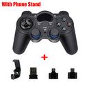 2.4G Wireless Gaming Controller USB Receiver Joystick (With stand Black) Newly