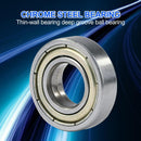 10pcs 10x22x6mm Deep Groove Pulley Wheel 61900zz Carbon Steel Ball Bearing Wheel