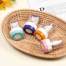 Rotatable Travel Glasses Holder Contact Lens Case Candy Color Soaking Box