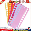 5pcs Plastic Cross Stitch Row Line Board Embroidery Thread Yarn Organizer Newly