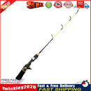 LEO Telescopic Fishing Rod Baitcasting Ice Fishing Travel Sea Pole (50cm) Newly