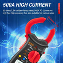 Smart Multimeter Electrical Current Tester 1999 Counts Digital Clamp Meter