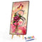 Letter S Rose Oil Paint By Numbers Kits DIY Craft Coloring Drawing Home Dec