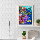 5D Diamond Painting Fish Full Square Drill Rhinestone DIY Wall Art Animal Sets