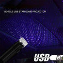 Car Roof Star Sky Lamp Blue Purple Light Violet Atmosphere Night Light