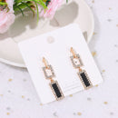 Jewelry Dangling Earrings Rhinestone Earring Geometric Drop Earrings Ear Stud