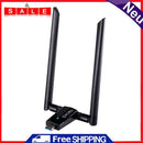 USB WiFi Receiver Dongle 1200M RTL8812AU 2.4+5.8GHz Dual Band Wireless Adapter