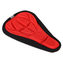 MTB Road Bike Bicycle Saddle Seat Cover Pad Soft Cushion Comfort Red