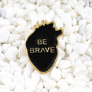 Creative Anatomical Heart Brooches Clothes Lapel Jacket Enamel Badges Jewelry