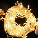 10m 8 Modes 100 LED Light Chain Warm White Light Strings Waterproof String L
