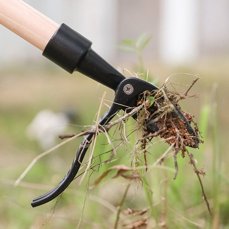 Outdoor Garden Weed Puller Gardening Digging Weeder Head Landscaping Lawn Supply