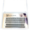 DIY Individual Eyelashes Thick Sandwich&Fish Tail Mix Styles False Eyelashes
