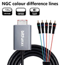 1.8m HD Component Video 5RCA YPbPr Cable for Nintendo GameCube NGC Digital