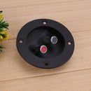 Square Shape, Double Binding Post Type Speaker Box Terminal Cup Board
