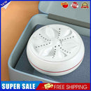 Mini Turbo Washer High-power Low Noise Design for Intimate Clothes Socks Towels