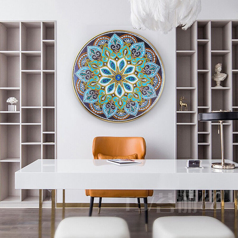 5D Circular Special Shaped Partial Drill Diamond Painting DIY Craft (R8337)